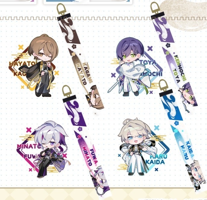 【にじそ11】【7月発送】rfmoスマホストラップ