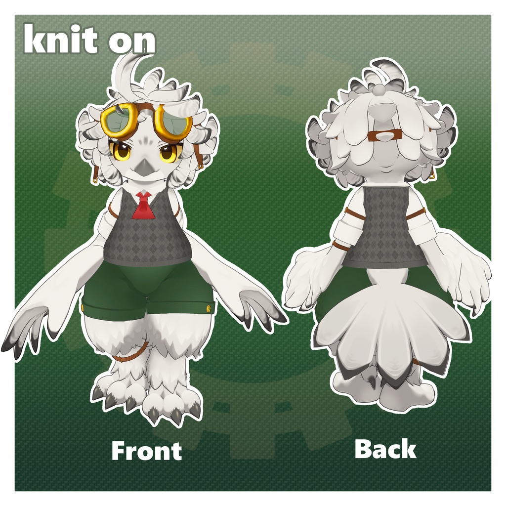 【Noix対応衣装】カジュアルスチームパンク