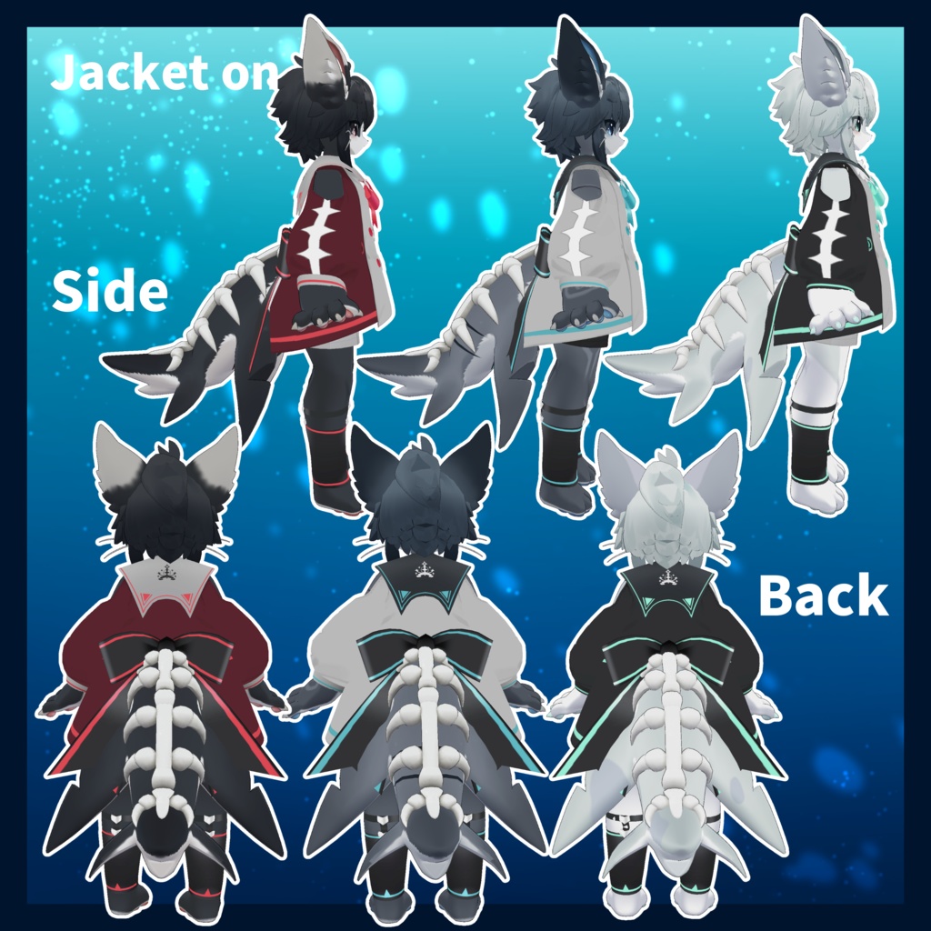 【Chalo対応衣装】ディープマリンセーラー