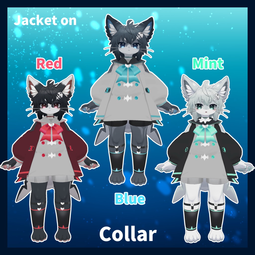 【Chalo対応衣装】ディープマリンセーラー