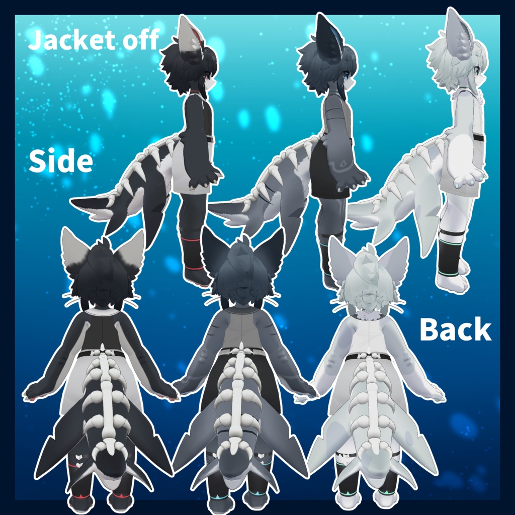 【Chalo対応衣装】ディープマリンセーラー