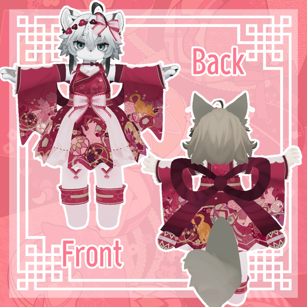 【3D衣装】玉響‐たまゆら‐