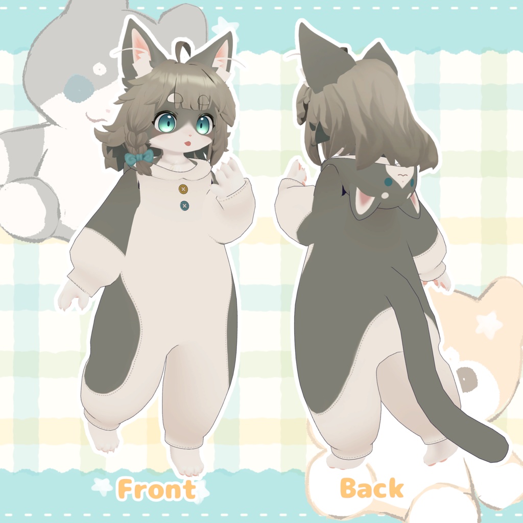 【Lina対応衣装】きぐるみパジャマ