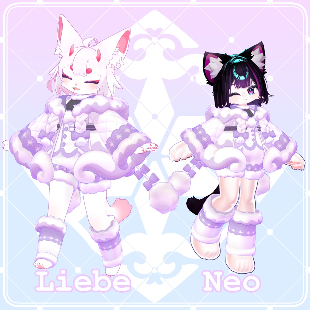 【3D衣装】Snowveil-スノウベール-