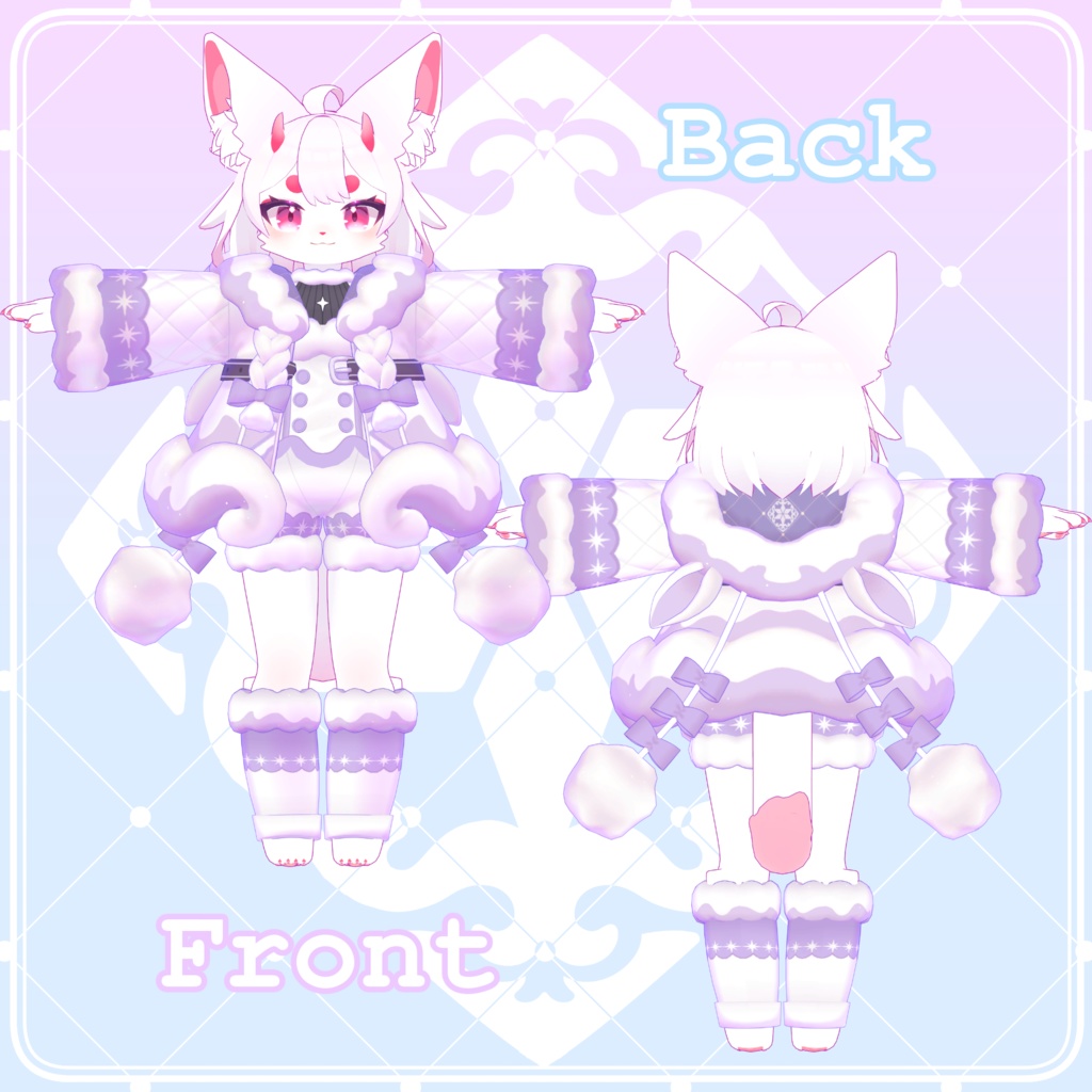 【3D衣装】Snowveil-スノウベール-