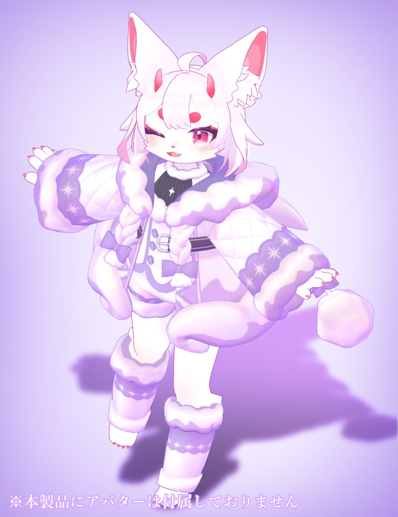 【3D衣装】Snowveil-スノウベール-