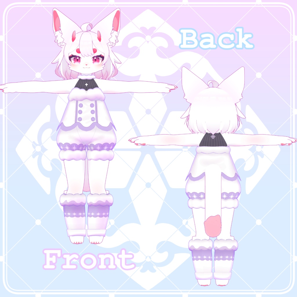 【3D衣装】Snowveil-スノウベール-