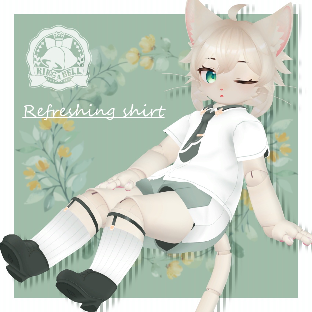 【３D衣装】Refreshing shirt