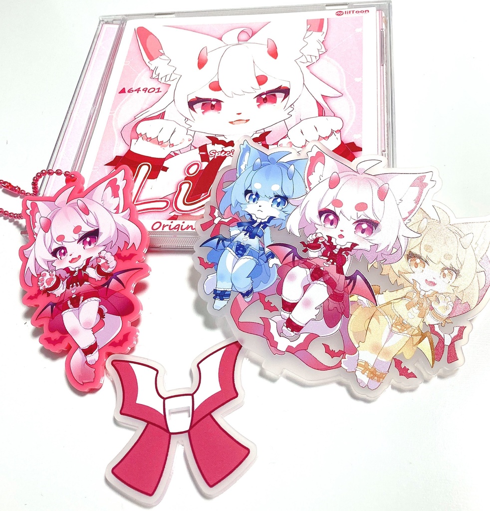 【Liebe Special set】3Dモデル・アクリルグッズセット