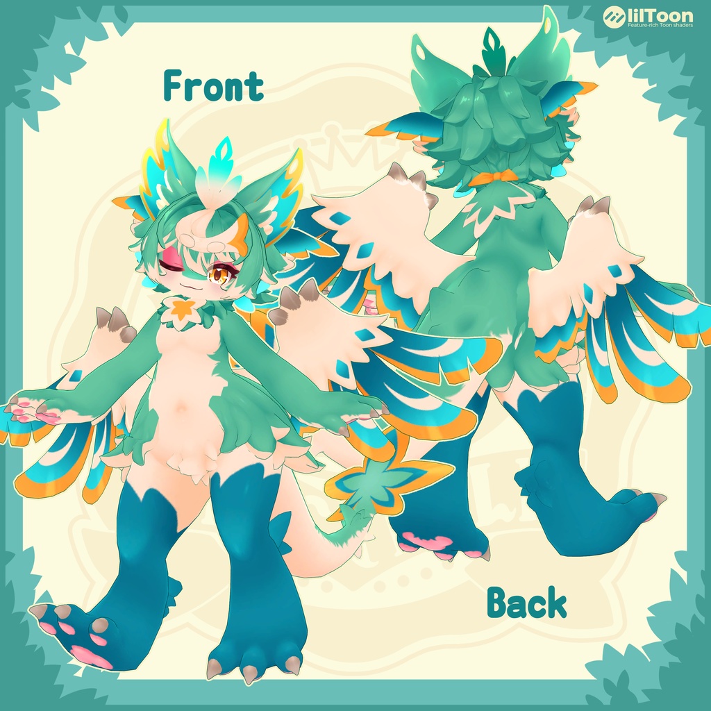 【オリジナル3Dモデル】エルミュア‐Elmyuah‐