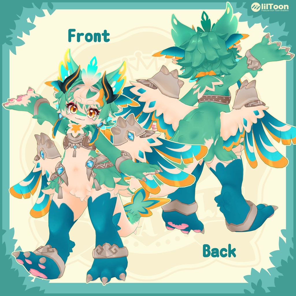 【オリジナル3Dモデル】エルミュア‐Elmyuah‐