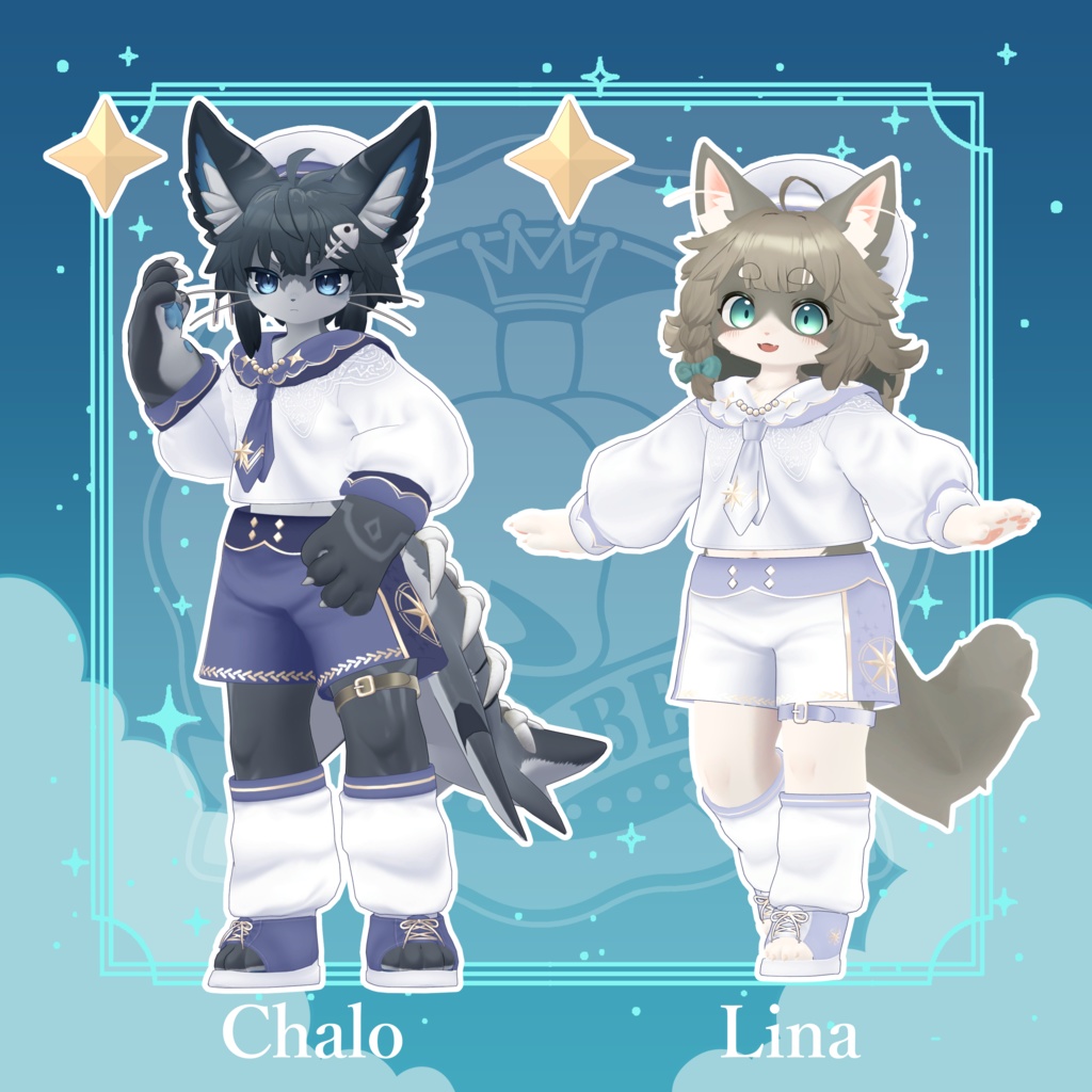 【3D衣装】StarSeaSailor-星海セーラー-