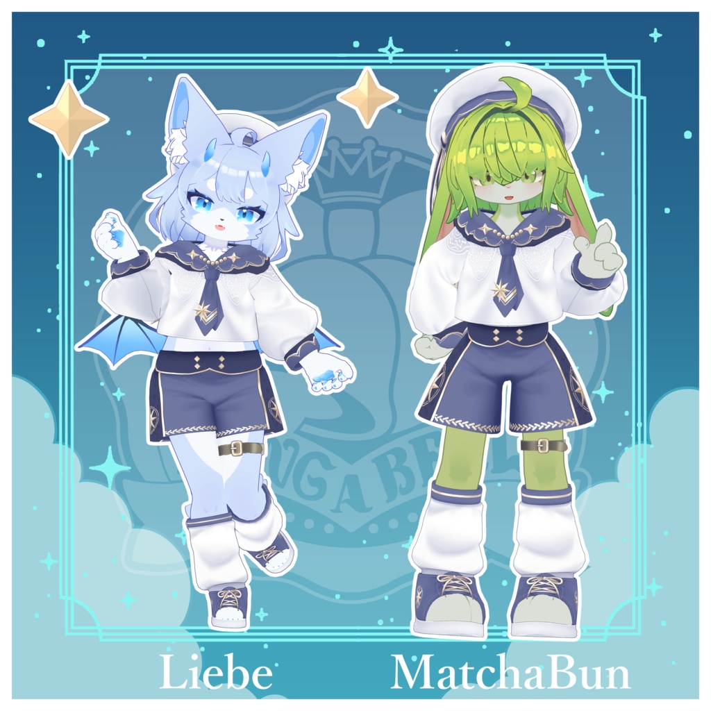 【3D衣装】StarSeaSailor-星海セーラー-