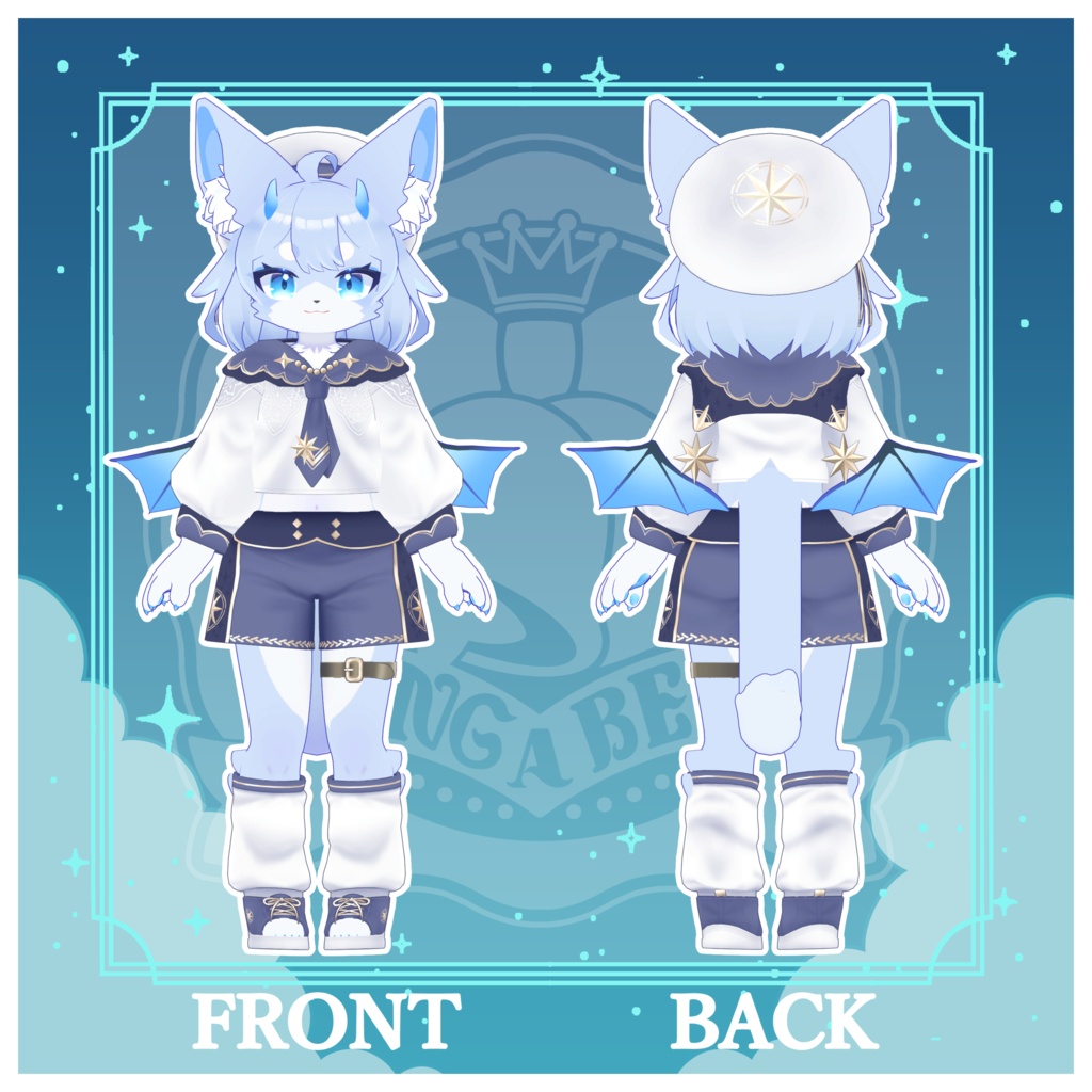 【3D衣装】StarSeaSailor-星海セーラー-