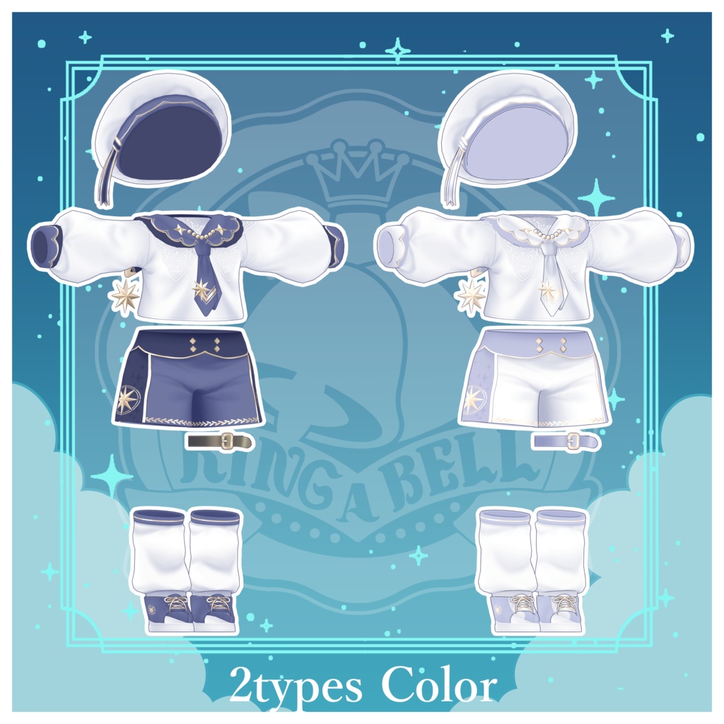 【3D衣装】StarSeaSailor-星海セーラー-