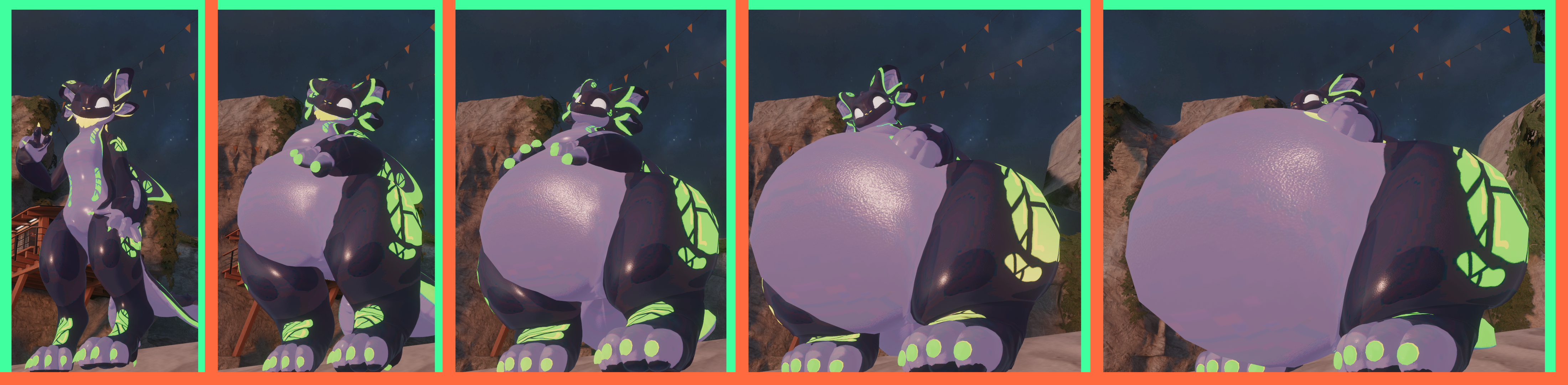 orca gettin BIG n ROUND