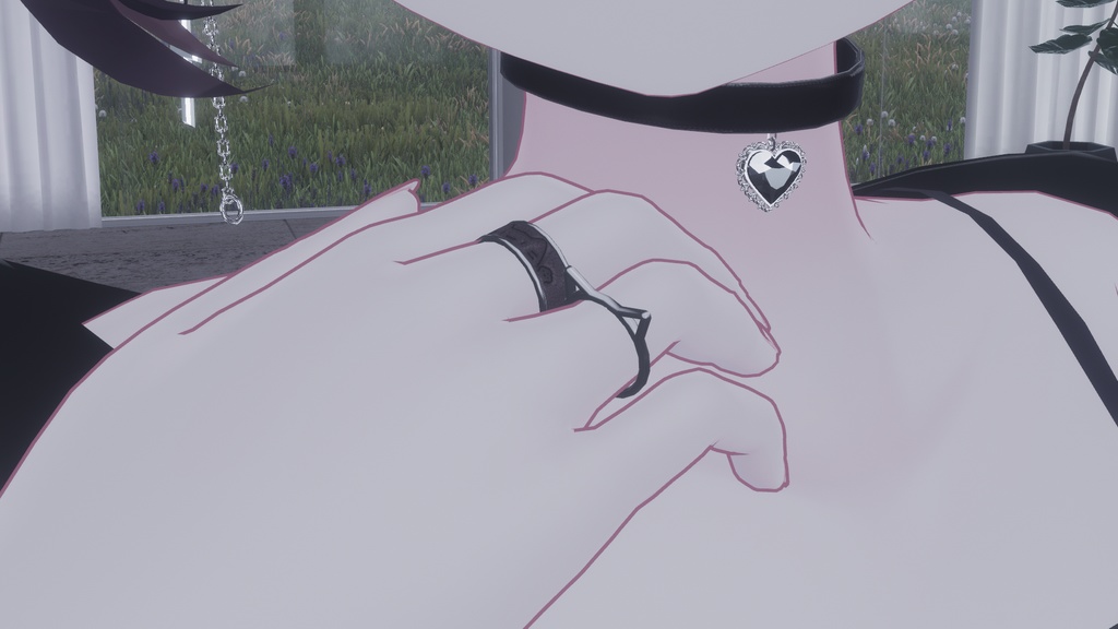 【FREE】NEKO-CHA Ring【VRChat】