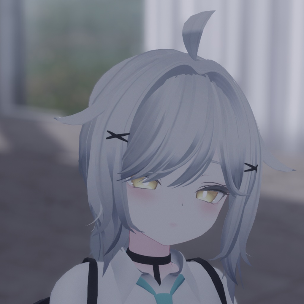 【ルルネ専用】アホ毛ポニーテール【VRChat】