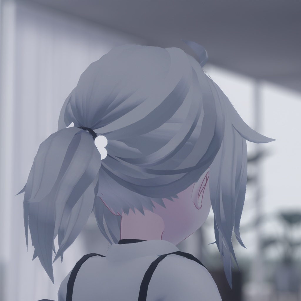 【ルルネ専用】アホ毛ポニーテール【VRChat】