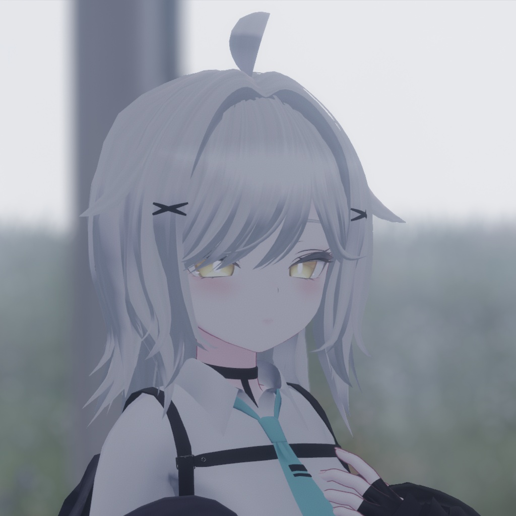 【4アバター対応】アホ毛ポニーテール【VRChat】