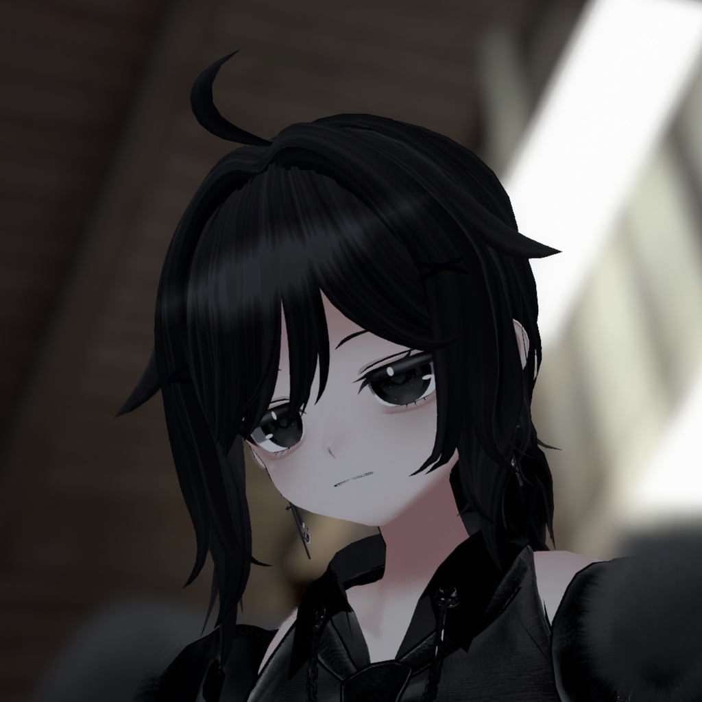 【4アバター対応】アホ毛ポニーテール【VRChat】