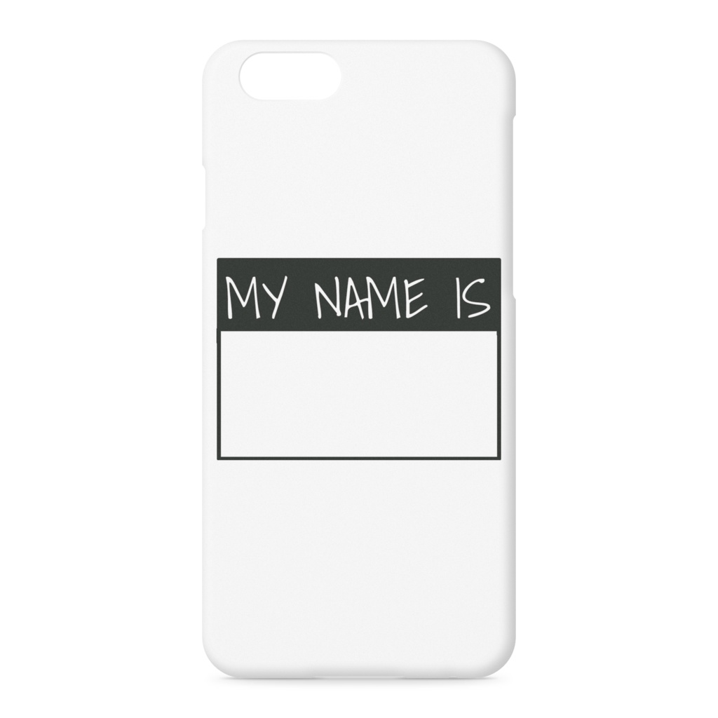 MY NAME IS iPhoneケース
