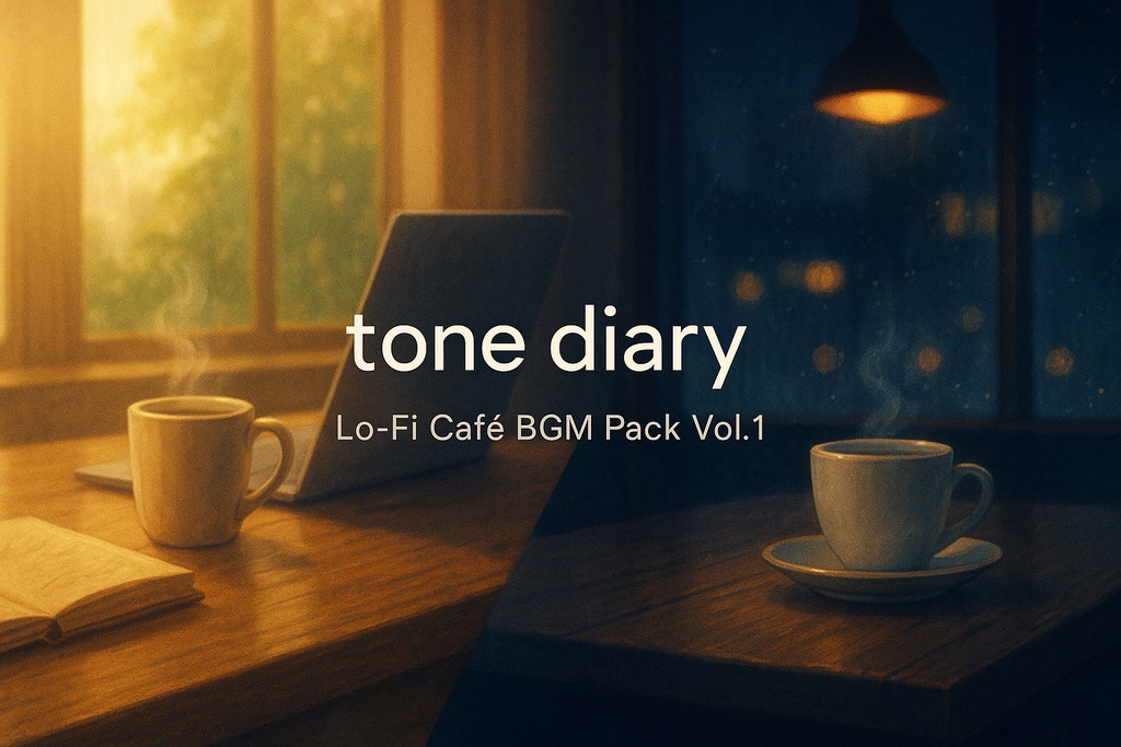 Lo-Fi Café BGM Pack Vol.1 | tone diary