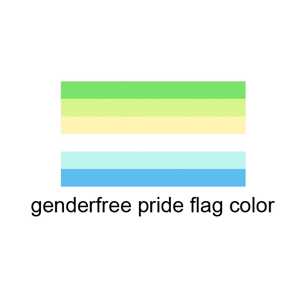 Genderfree 缶バッジ