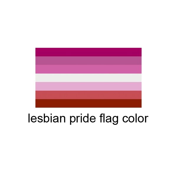 L <レズビアン> 缶バッジ