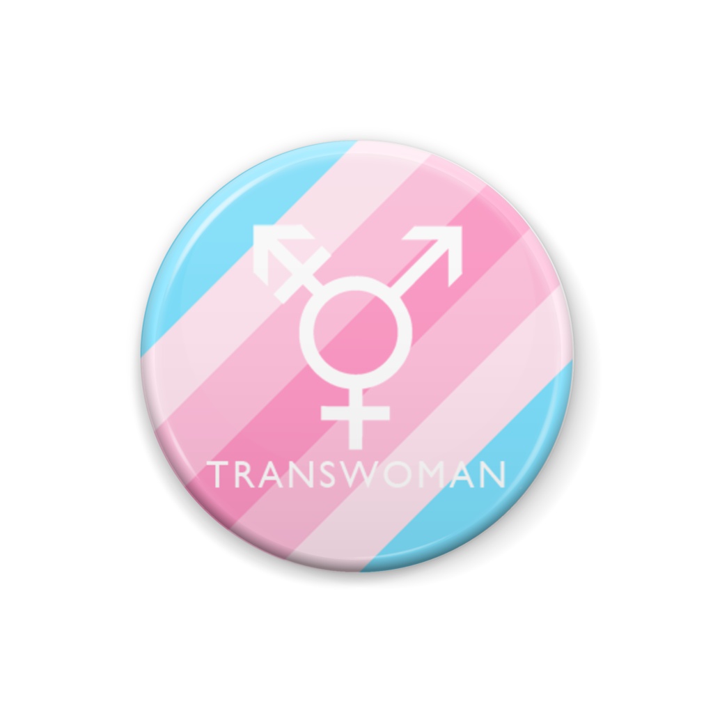 TRANSWOMAN 缶バッジ