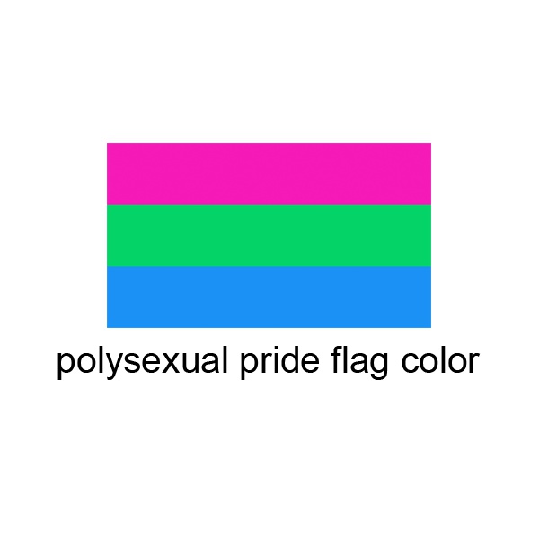 ポリセクシャル 缶バッジ