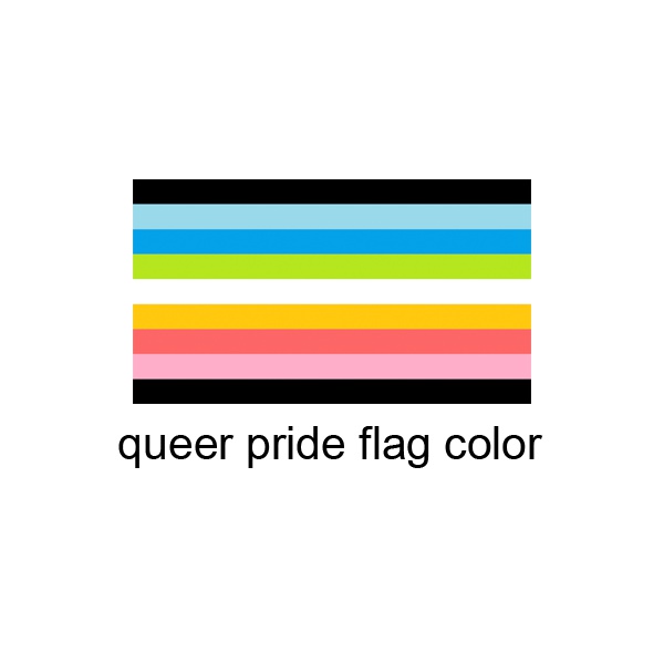 クィア 缶バッジ