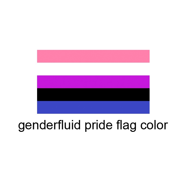 ジェンダーフルード 缶バッジ