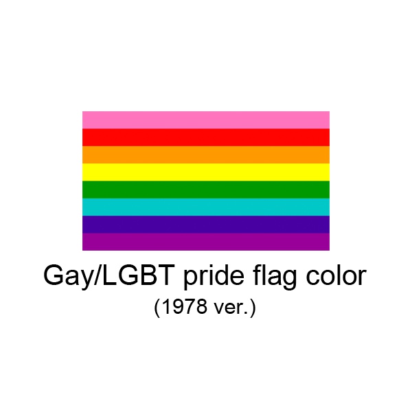 ゲイ <Purple Rhino> 缶バッジ