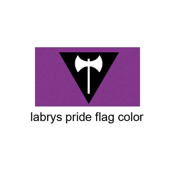 レズビアン <ラブリュス> 缶バッジ