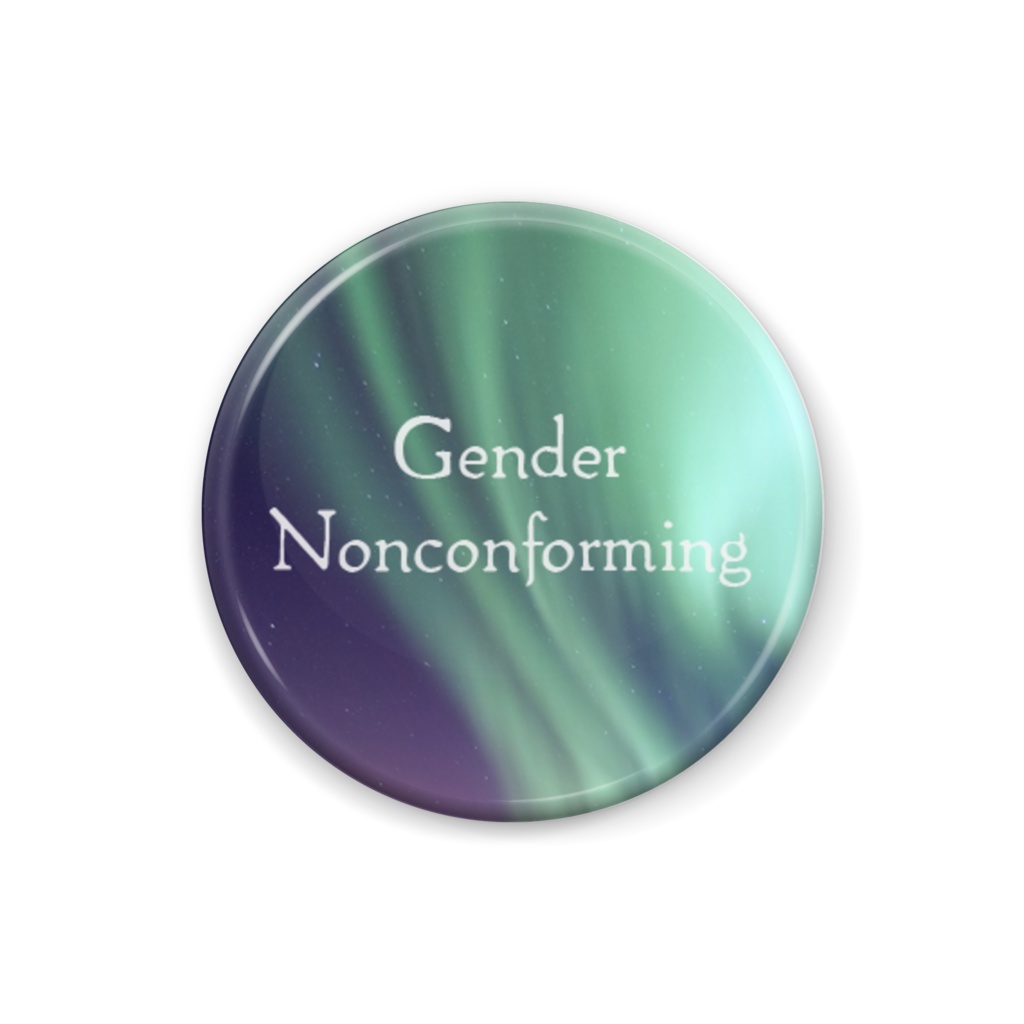 Gender Nonconforming 缶バッジ