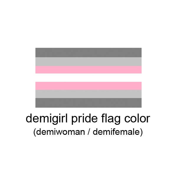 demigirl 缶バッジ