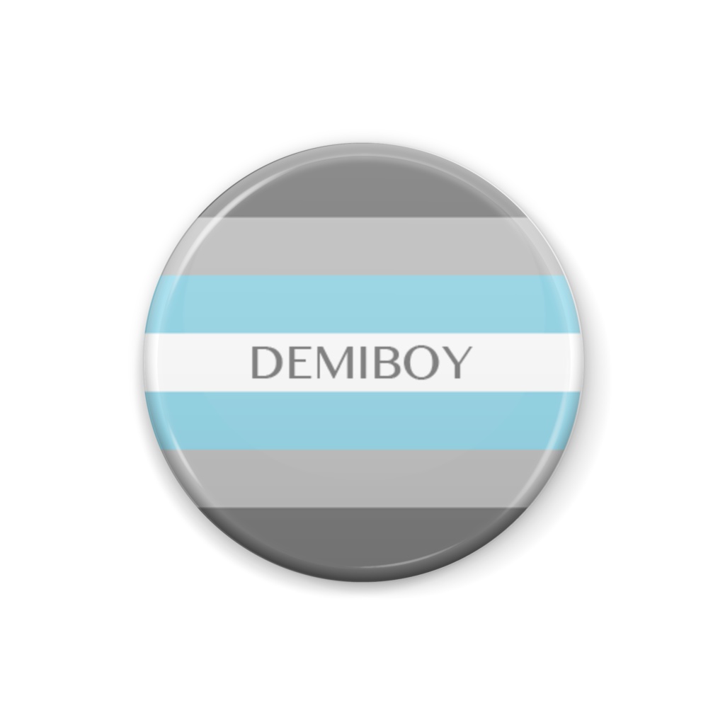 demiboy 缶バッジ