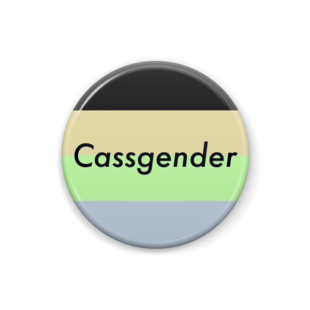 cassgender 缶バッジ