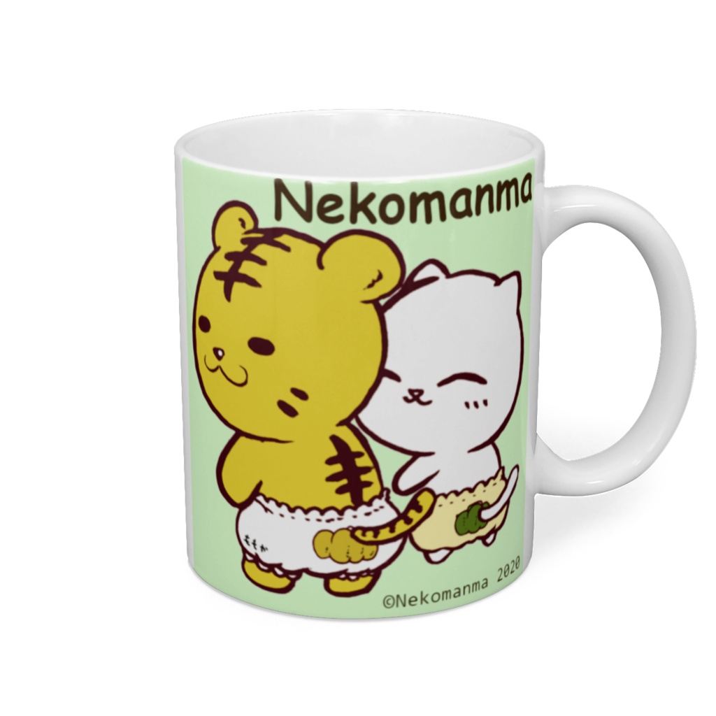 ねこまんま　マグカップ　ねこまんま＆相坂さん　かぼちゃパンツ