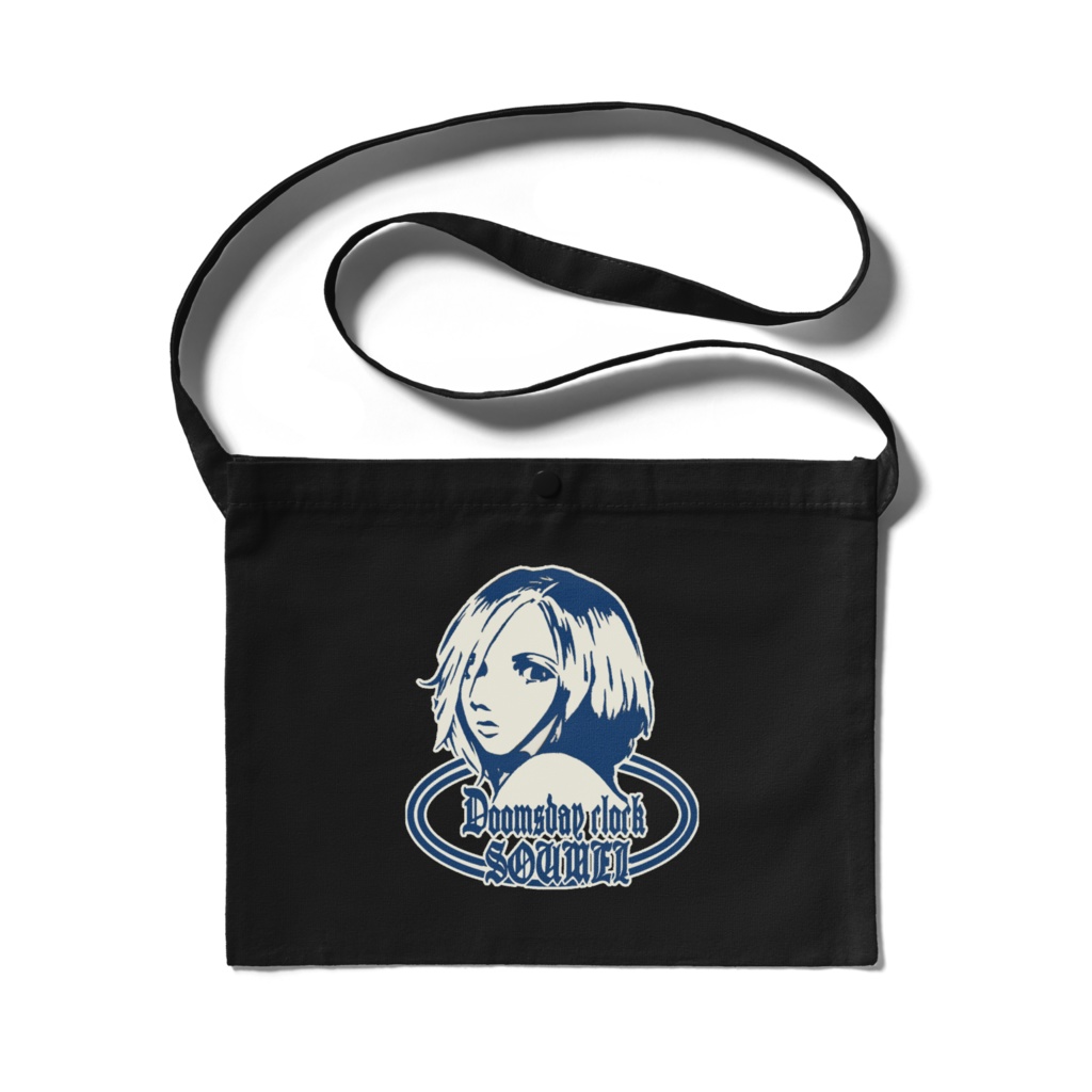 葬鳴　６１　Doomsday clock　サコッシュ　ブラック