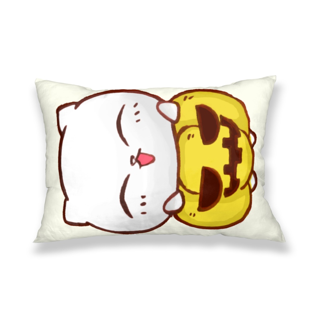 ねこまんま 枕カバー 43x63cm