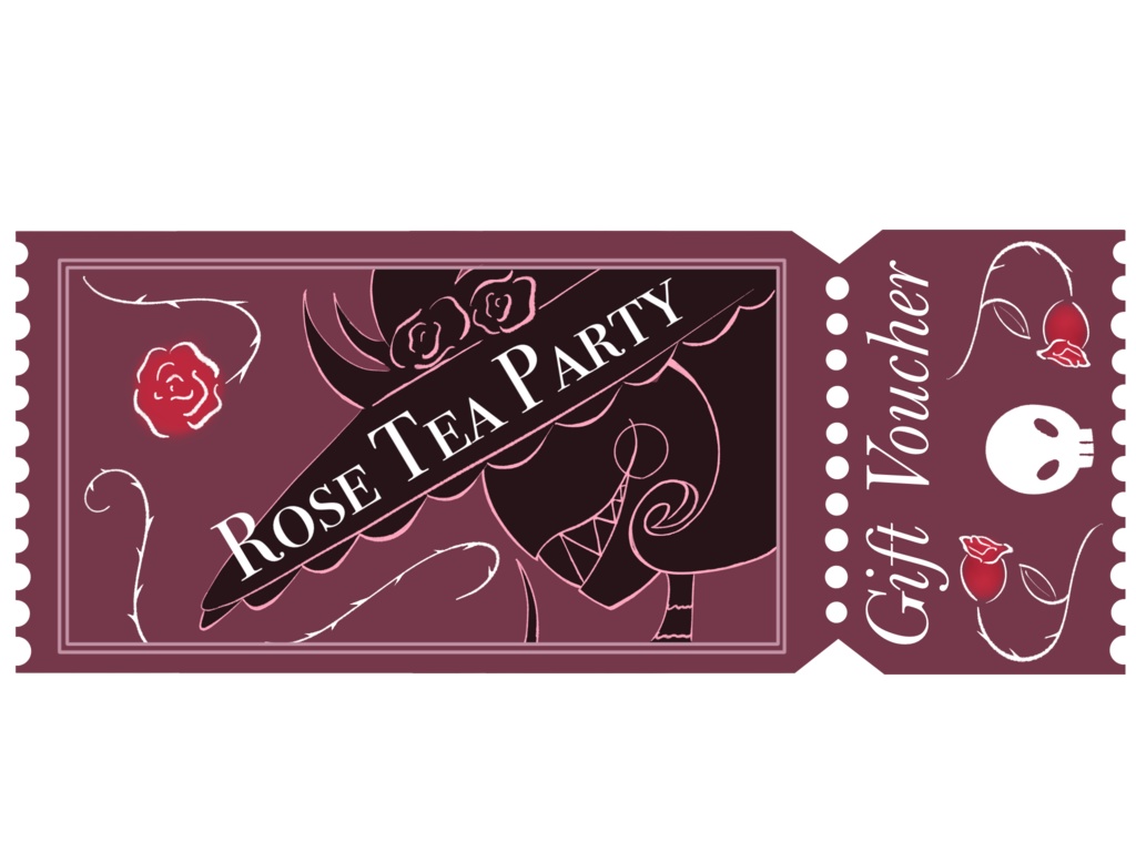 チケット風アクリルキーホルダー