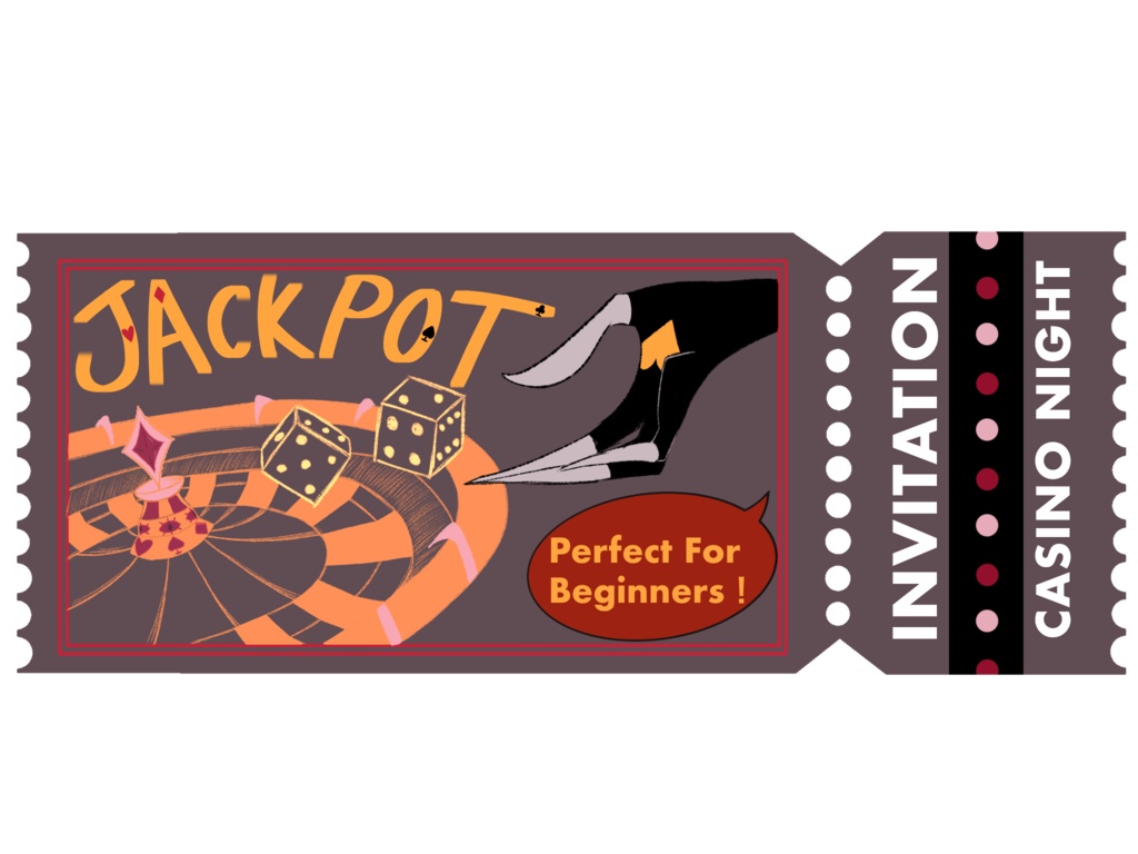 チケット風アクリルキーホルダー ver2