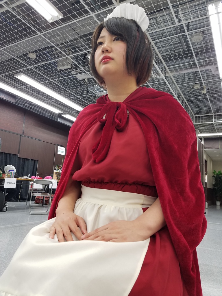 フォトグラメトリ用写真データ55枚セット「メイド」