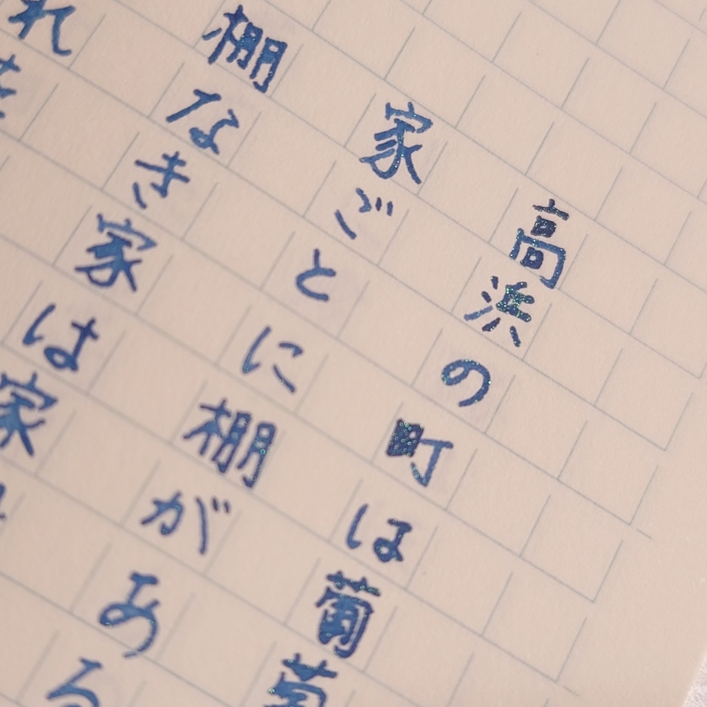 五足の靴・天草(ごそくのくつ/あまくさ・万年筆インク)