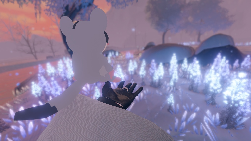 【VRChat】滑空するフクロモモンガ 肩乗りペット【Modular Avatar対応】