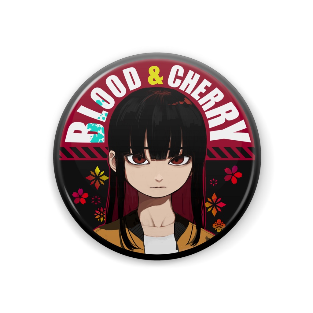 チェリーバッジ(44mm)