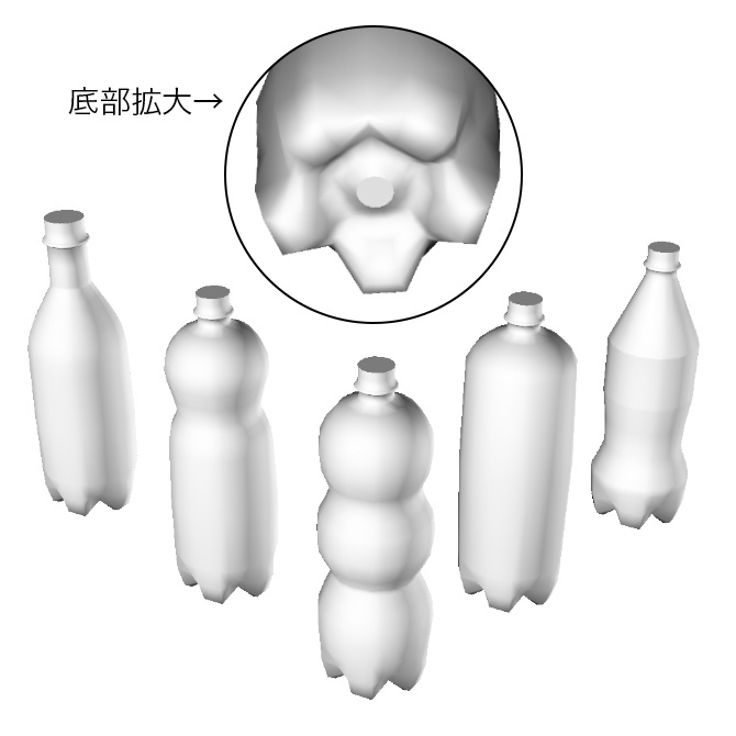 炭酸ドリンク用のペットボトル クリスタ コミスタ フォトショ用の３ｄ素材 Laplace D Booth