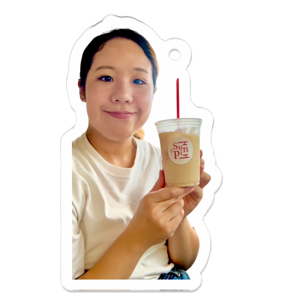 さんぴんネキ アクキー(さんぴんミルクティー飲みに来ませんかver.)